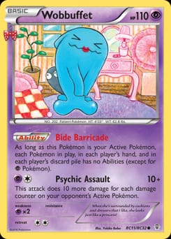 Generations Wobbuffet #RC11 card