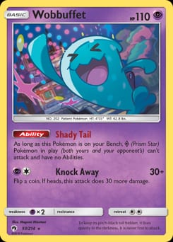 Lost Thunder Wobbuffet #93 card