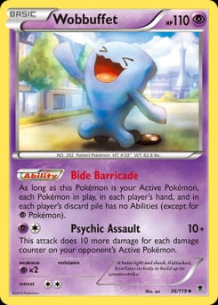 Phantom Forces Wobbuffet #36 card