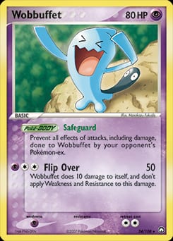 Power Keepers Wobbuffet #24 card