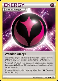 Primal Clash Wonder Energy #144 card
