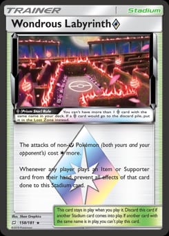 Team Up Wondrous Labyrinth ◇ #158 card