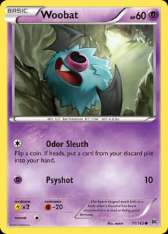 BREAKthrough Woobat #71 card