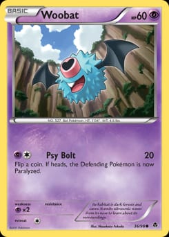 Emerging Powers Woobat #36 card