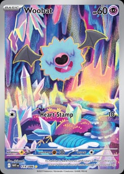 2025 White Flare Woobat #119 card
