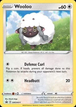 SWSH Black Star Promos Wooloo #SWSH011 card