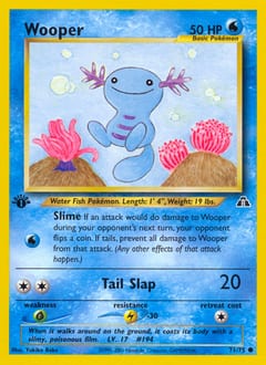 Neo Discovery Wooper #71 card