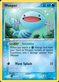 Team Rocket Returns Wooper #81 card