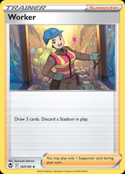 2022 Silver Tempest Worker #167