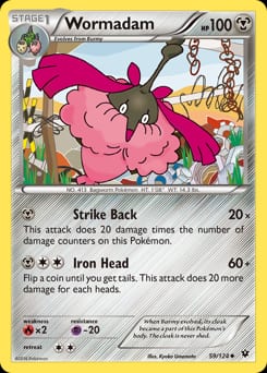 Fates Collide Wormadam #59 card