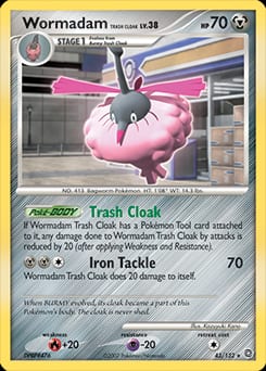 Secret Wonders Wormadam Trash Cloak #43 card