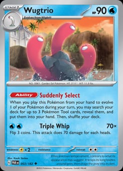 Paradox Rift Wugtrio #53 card
