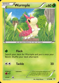 2015 Roaring Skies Wurmple #3 card