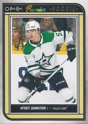 2022-23 O-Pee-Chee OPC Premier Wyatt Johnston #P-95 card