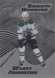 2022-23 Upper Deck Smooth Grooves Wyatt Johnston #SG14 card