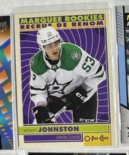 2022 O Pee Chee Wyatt Johnston #597 card