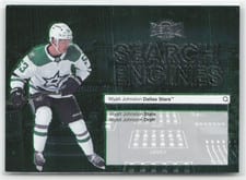 2024-25 Skybox Metal Universe Search Engines Wyatt Johnston #ST-1 card