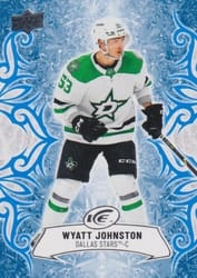 2024-25 Upper Deck Ice Base Set Wyatt Johnston #63 card