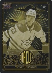 2024-25 Upper Deck Oracles Wyatt Johnston #O-1 card