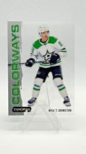 2024-25 Upper Deck Synergy Colorways Wyatt Johnston #L-53 card