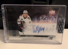 2023-24 Upper Deck Clear Cut Base Set Wyatt Kaiser #CC-WK card