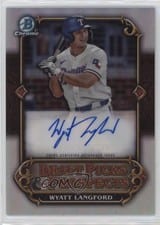 2023 Bowman Draft Draft Picks & Prospects Autographs Wyatt Langford #DPPA-WL card