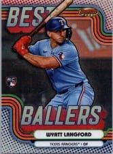 2024 Bowman's Best Ballers Wyatt Langford #BB-4 card
