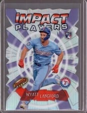 2024 Bowman's Best Impact Players Wyatt Langford #IP-11 card