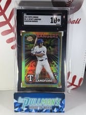 2024 Topps Chrome Radiating Rookies Wyatt Langford #RR-11 card