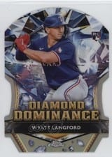 2024 Topps Chrome Update Diamond Dominance Wyatt Langford #DD-2 card