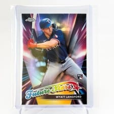 2024 Topps Chrome Update Future Stars Wyatt Langford #FSU-14 card