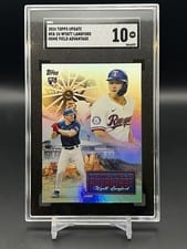 2024 Topps Chrome Update Home Field Advantage Wyatt Langford #HFAC-32 card