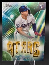 2024 Topps Chrome Update Stratospheric Stars Wyatt Langford #SSC-16 card
