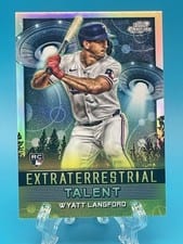 2024 Topps Cosmic Chrome Extraterrestrial Talent Wyatt Langford #ET-16 card