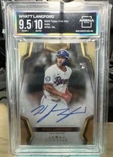 2024 Topps Five Star Autographs Wyatt Langford #FSA-WL card