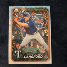 2024 Topps Holiday Hidden Elf Wyatt Langford #HE-5 card