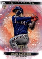 2024 Topps Inception Base Set Wyatt Langford #83 card