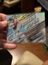 2024 Topps Pristine Frozen Ropes Wyatt Langford #FR-26 card