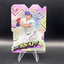 2024 Topps Pristine Oh Snap! Wyatt Langford #OH-16 card