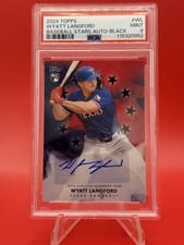 2024 Topps Update Baseball Stars Autographs Wyatt Langford #BSAU-WL card