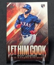 2024 Topps Update Let Him Cook Wyatt Langford #LHC-23 card