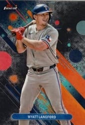 2025 Finest Base Set Wyatt Langford #22 card