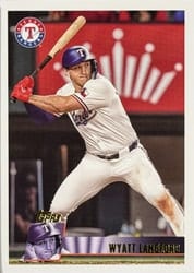 2025 Topps Archives Base Set Wyatt Langford #109 card