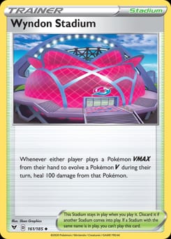 Vivid Voltage Wyndon Stadium #161 card