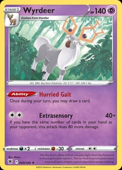 Astral Radiance Wyrdeer #69 card