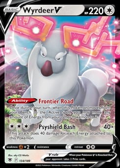 Astral Radiance Wyrdeer V #134 card