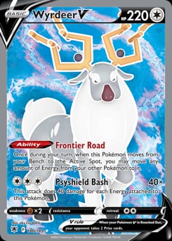 Astral Radiance Wyrdeer V #180 card