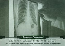 2022-23 Parkhurst Champions 50s Flashbacks X-Ray Machine #FB-14 card