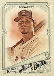 2018 Topps Allen & Ginter Base Set Xander Bogaerts #295 card