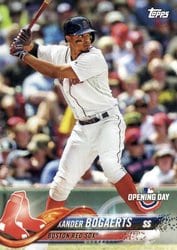 2018 Topps Opening Day Base Set Xander Bogaerts #149 card